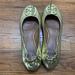 Tory Burch Shoes | Like New! Tory Burch Gold Reva Flats. Size 7. | Color: Gold | Size: 7