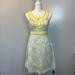 Lilly Pulitzer Dresses | Lilly Pulitzer “Pop Goes The Daisy” Embroidered Dress- Size 2 | Color: Green/Yellow | Size: 2