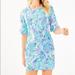 Lilly Pulitzer Dresses | Lilly Pulitzer Fiesta Stretch Dress | Color: Blue/Pink | Size: 0