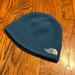 The North Face Accessories | Knit The North Face Beanie, Fits A Little Small. Good Condition, No Stains. | Color: Blue | Size: Os