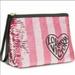 Victoria's Secret Bags | Love Victoria’s Secret Sequin Wristlet Makeup Bag | Color: Black/Pink | Size: Os