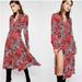 Free People Dresses | Free People Tough Love Midi Dress Size 2 | Color: Red | Size: 2