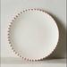 Anthropologie Kitchen | Anthropologie Brand New, Pearl-Drop Salad Plate, Set Of 2 | Color: Red/White | Size: Os