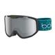 bollé - ROCKET PLUS BLACK GREEN MATTE Black Chrome Cat 3, Ski Goggles, Medium, Unisex Kids