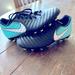 Nike Shoes | New Unisex Nike Cleats | Color: Black/Blue | Size: 6.5b