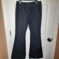 Michael Kors Jeans | Michael Kors Size 8 Wide Leg Dark Jeans | Color: Blue | Size: 8