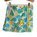 Lilly Pulitzer Bottoms | Lilly Pulitzer Vintage Lenore Skort In Citron Lemons And Blueberries | Color: Blue/Green | Size: 6xg