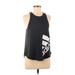 Adidas Active Tank Top: Black Activewear - Women's Size Medium