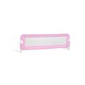 120cm Baby Bed Rails, Anti-fall Safety Barrier for Children, Pink