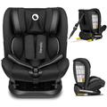 Lionelo Oliver Child Seat 9-36kg Child Seat Isofix Top Tether Side Protection 5 Point Harness Backrest Adjustment Headrest Adjustment Reduction Insert (Black)