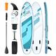 VEVOR Aufblasbares Stand-Up-Paddle-Board, 3352,8 x 838,2 x 152,4 mm PVC SUP-Paddleboard mit Board-Zubehör, Handytasche, Pumpe, Paddel, Reparaturset, Rucksack, Blau Paddle Set für Jungen & Erwachsene