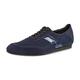 Diamant Herren Tanz Sneakers 192-425-582-V - Veloursleder/Mesh Navy-Blau - 1,5 cm Keilabsatz - VarioSpin Sohle - Größe: UK 11,5