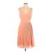 Molly Bracken Casual Dress: Pink Dresses - New - Women's Size Large