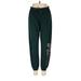 Victoria's Secret Pink Sweatpants - High Rise: Green Activewear - Women's Size Small