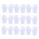 Hushuwan 24 Pairs White Cotton Gloves Women Cotton Gloves for Dry Hands Elastic Cotton Gloves Cotton Gloves for117 (Color : Whitex2pcs, Size : Mediumx2pcs)
