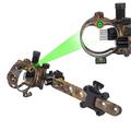 SHARROW Compound Bow Sight 5 Pin /7 Pin Bow Sights Micro Adjustable with Bow Sight Light Aluminum Alloy for Archery Hunting (DB9270 Camo (7 pin))