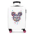 Disney Minnie, Magic Cabin Luggage, Pink 38 x 55 x 20 cm, Rigid ABS Lateral Combination Lock 33 L, 2.8 kg, 4 Double Wheels Hand Luggage