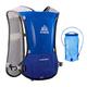 AONIJIE Hydration Backpack Vest, 5L Capacity with 1.5L Water Bladder, Multi-Pocket Design, Breathable and Lightweight, Pack for Outdoor Sports - Running, Cycling, Climbing and Hiking, Blue