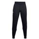 Under Armour Rival Cotton Jogger, men's tight tracksuit bottoms with tapered leg, comfortable jogger bottoms for workouts and leisure