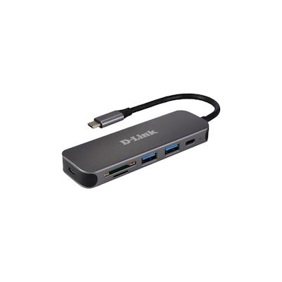 D-Link DUB-2325 5-in-1 USB-C Hub mit Card Reader