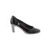 Attilio Giusti Leombruni Heels: Black Shoes - Women's Size 38.5