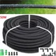 FIXKIT 50m Garden Irrigation Microporous Uniform Water Perforated Water Pipe Rubber PE Hose Buried