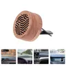 Aroma Diffuser Essential Oil Car Diffuser Wooden Carved Aromatherapy Diffuser Car Vent Clip Car Air