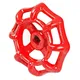 6x6 Cast Iron Valve Handle Gate Valve Ball Valve Hand Wheel Shutoff Value Decorative Water Pipe