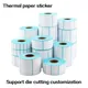 thermal paper label sticker Barcode Sticker Self Adhesive Paper Printing Direct Thermal Labe 40mm