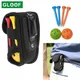 Golf Ball Waist Bag with 2 Balls and 4 Tees Set Portable Golf Ball Storage Bag Holder Golfer Mini