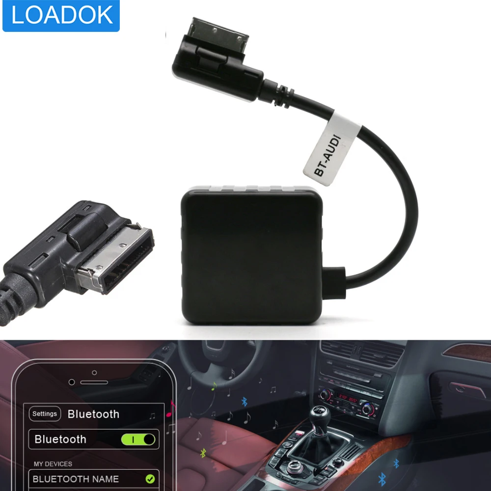 Auto Bluetooth 5,0 Wireless Modul Aux Kabel Adapter für VW AMI MDI MMI 3G Sockel Media Interface für Audi radio Stereo Audio Image