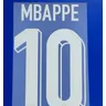 Frankreich Mbappe Home und Away Name Sets 2024/25 Griezmann Eisen auf Name und Giroud Nummer