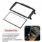 2 Din Auto Radio Fascia DVD-Player-Panel Kits Stereo Dash Rahmen für Mercedes Benz C CLK G KLASSE Viano w203 W209 W463 W639