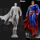 DC Superman Man of Steel Manga figure Model Doll The white model can be manually DIY colored by