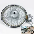 17 inch Motorcycle Front Rear Aluminum Alloy Wheel Hub Assy 72 spokes 1.40X17 Motorbike Scooter Rims