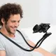 Flexible Mobile Phone Holder Hanging Neck Lazy Necklace Bracket Bed 360 Degree Phones Holder Stand