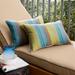 Sunbrella Astoria Lagoon/ Cast Silver Indoor/ Outdoor Pillow Set