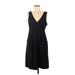 Eddie Bauer Casual Dress - A-Line: Black Solid Dresses - New - Women's Size Medium