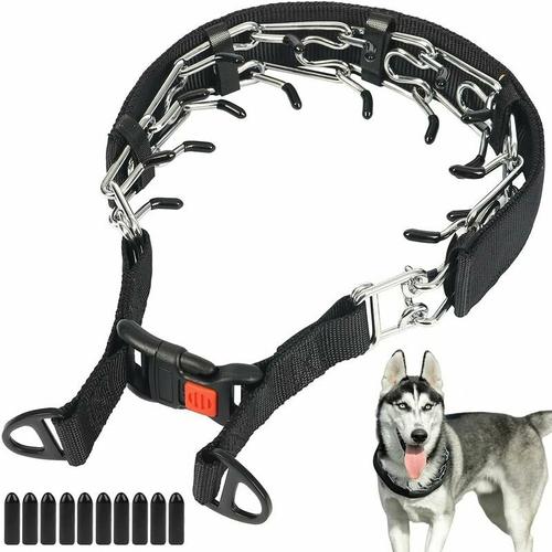 Hundetrainingshalsband, Würgehalsband für Hunde mit Schnappschnalle, Hundehalsband ohne Ziehen für
