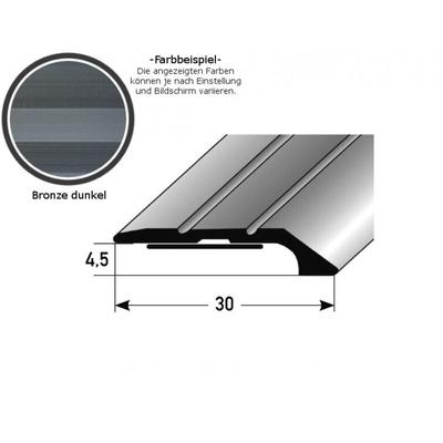 Auer - Abschlussprofil / Abschlussleiste 'Maryville', 4,5 mm Einfasshöhe, Aluminium eloxiert, Image