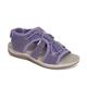 Femme Sandales Basket Sandales de pêcheur Extérieur Intérieur Talon Bas Bout ouvert Sportif Polyuréthane Scotch Magique Mocassins Noir Rose Violet