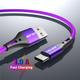 USLION USB Typ C Kabel für Samsung S10 Huawei P30 Pro Schnellladung Typ-C Handy Ladekabel