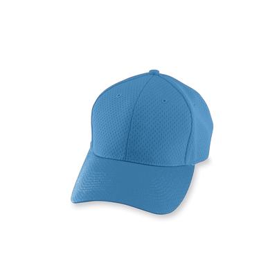 Augusta Sportswear 6236 Youth Athletic Mesh Cap in Columbia Blue | Polyester
