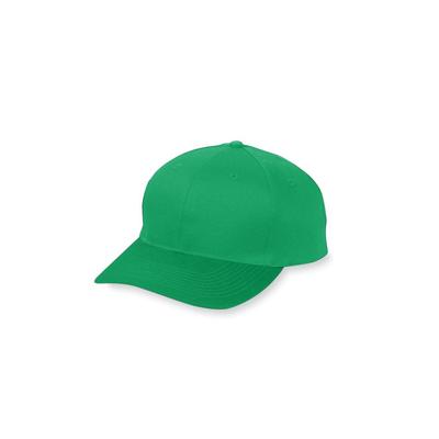 Augusta Sportswear 6206 Youth Six-Panel Cotton Twill Low-Profile Cap in Kelly