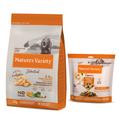 12kg Selected Medium Adult poulet élevé en plein air Nature's Variety croquettes pour chien + 120g Toppers offerts !