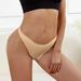 Steady Clothing 1PC Period Underwear for Womenac Large Women s Thong Underwear Women s Low Yoga Leaky Buttocks T-shaped Pants