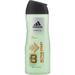 ADIDAS ACTIVE START by Adidas - 3 BODY & HAIR & FACE SHOWER GEL 13.5 OZ - MEN