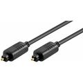 Microconnect TT6100BKAD Cavo audio TOSLINK TOSLINK nero da 1 m - Cavi audio (TOSLINK, Maschio,
