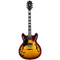 Grote Full Scale Left-Handed Electric Guitar Semi-Hollow Body (Vintage Sunburst)