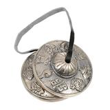 Brass Chimes Musical Instrument Cymbals Tibetan Singing Bowl Ring The Bell Child